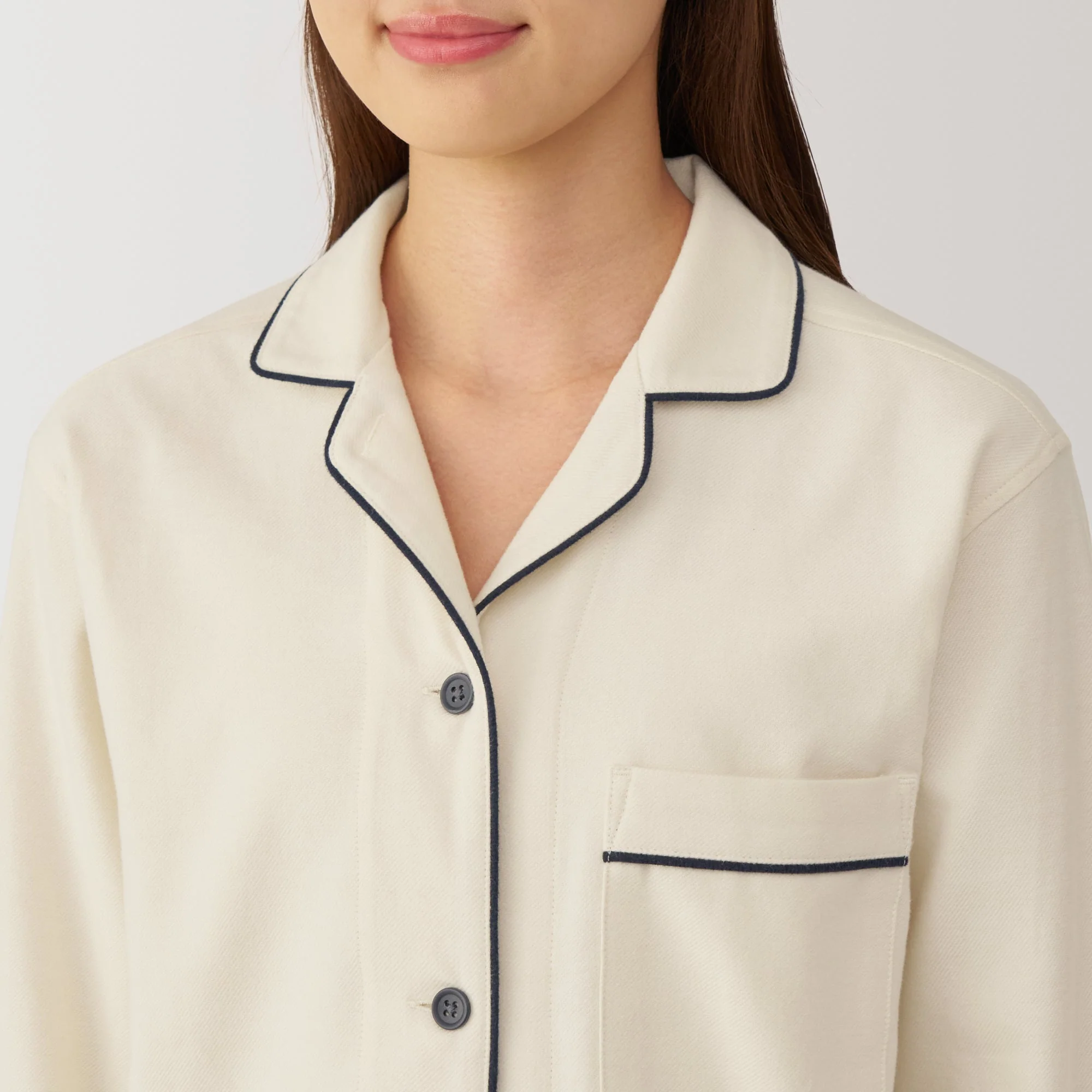 Women's Side Seamless Flannel Pajamas - Image 18