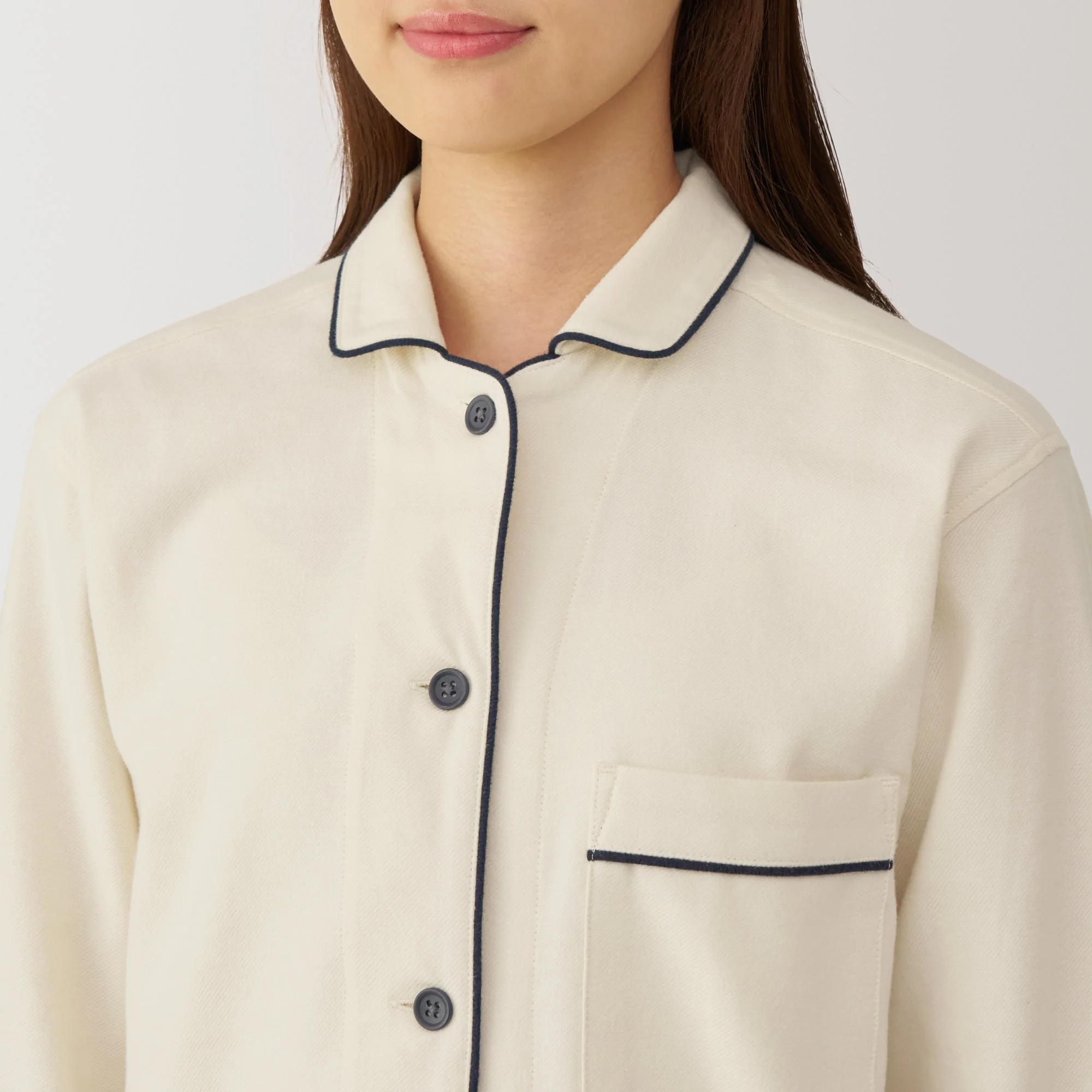 Women's Side Seamless Flannel Pajamas - Image 19