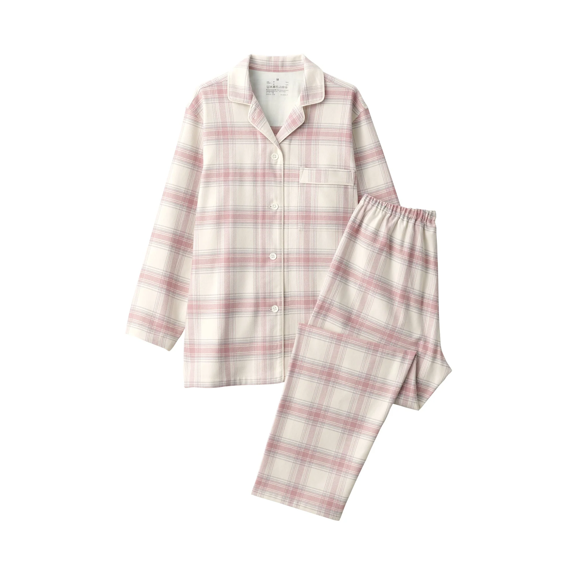 Women's Side Seamless Flannel Pajamas - Image 35