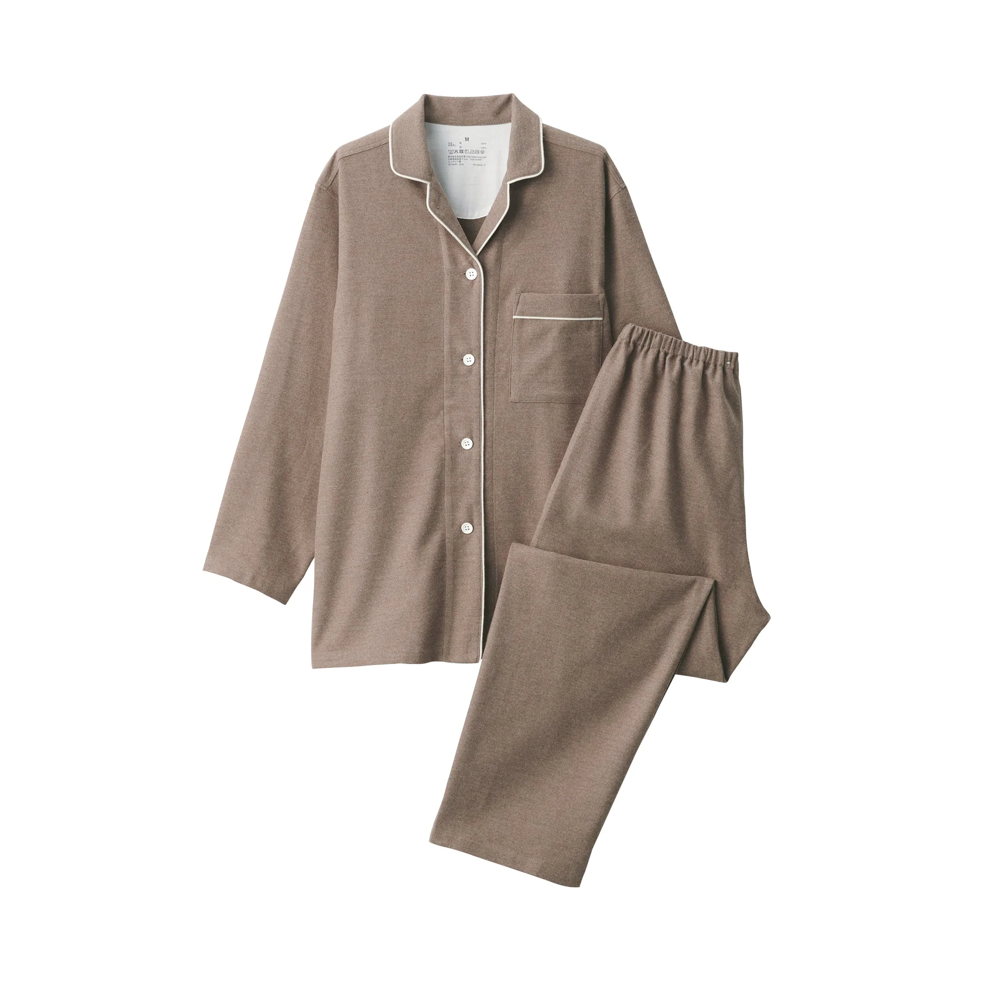 Women's Side Seamless Flannel Pajamas - Image 57