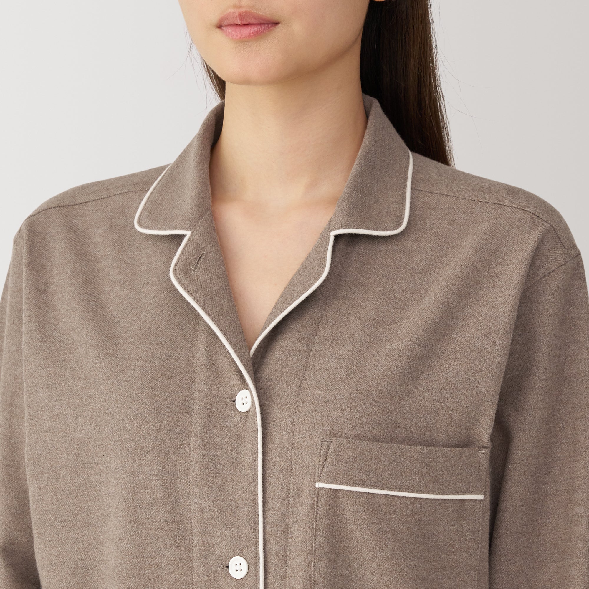 Women's Side Seamless Flannel Pajamas - Image 62