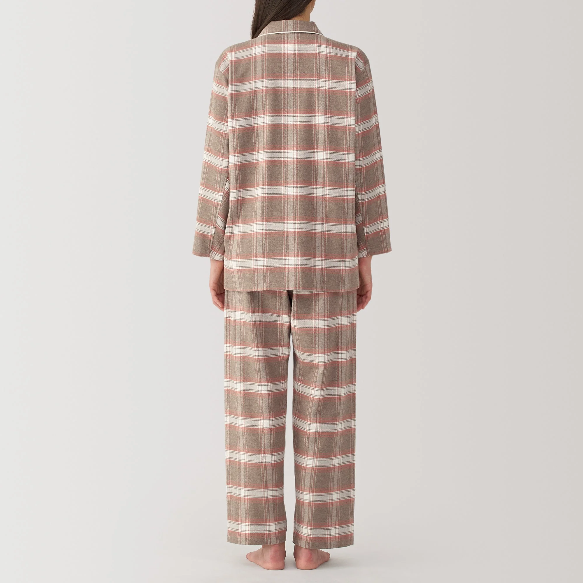 Women's Side Seamless Flannel Pajamas - Image 83