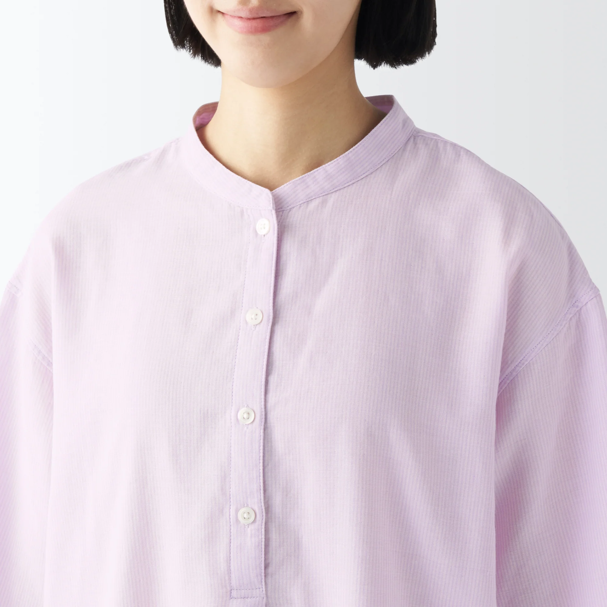 Women's Side Seamless Lightweight Gauze 1/2 Sleeve Pajamas - Image 30