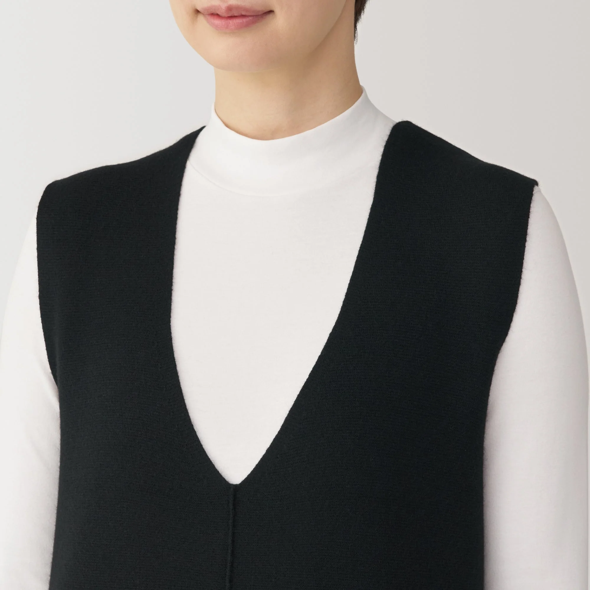 Women's Washable Milano Ribbed Long Vest - Image 7