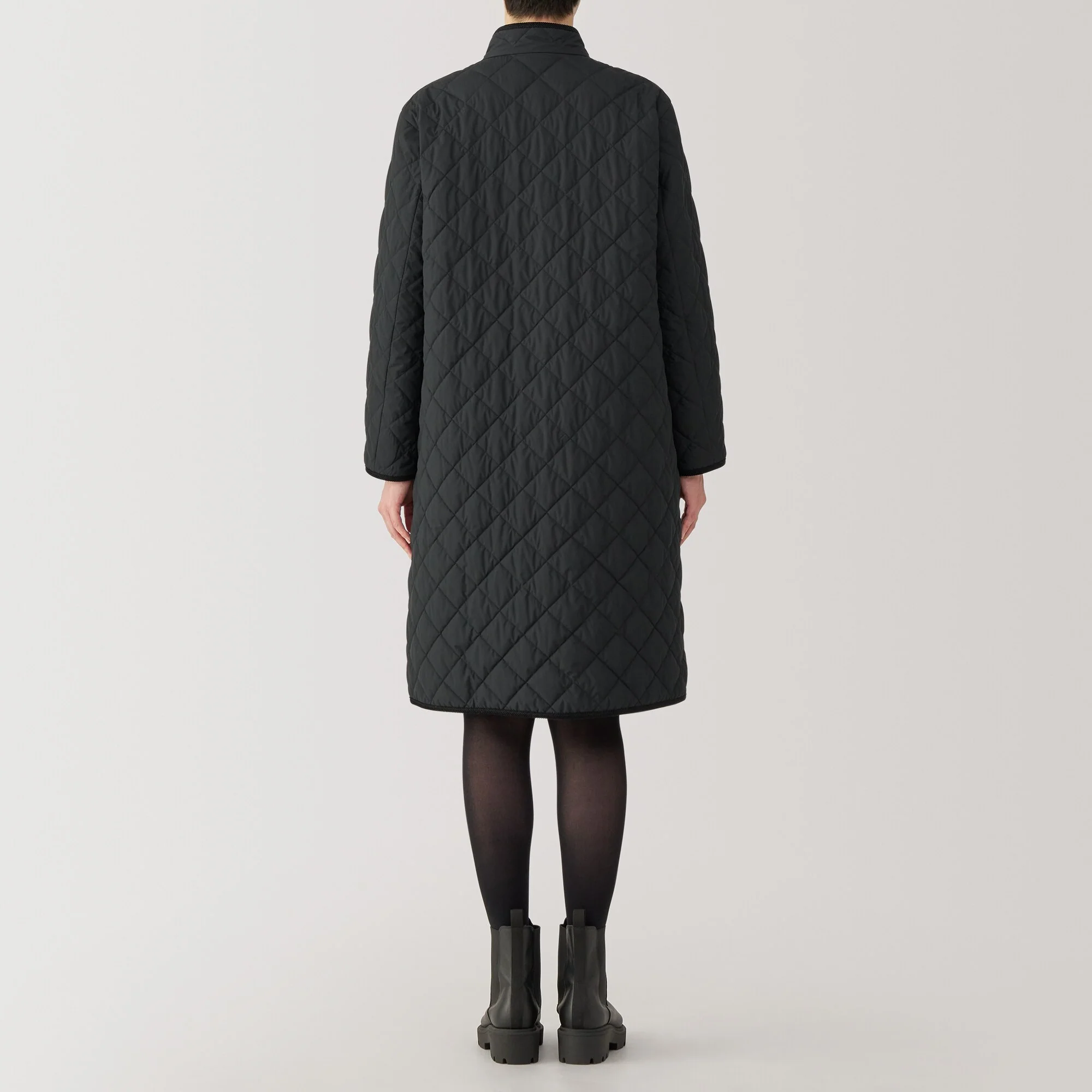 Women's Washable Padded Quilted Coat - Image 6
