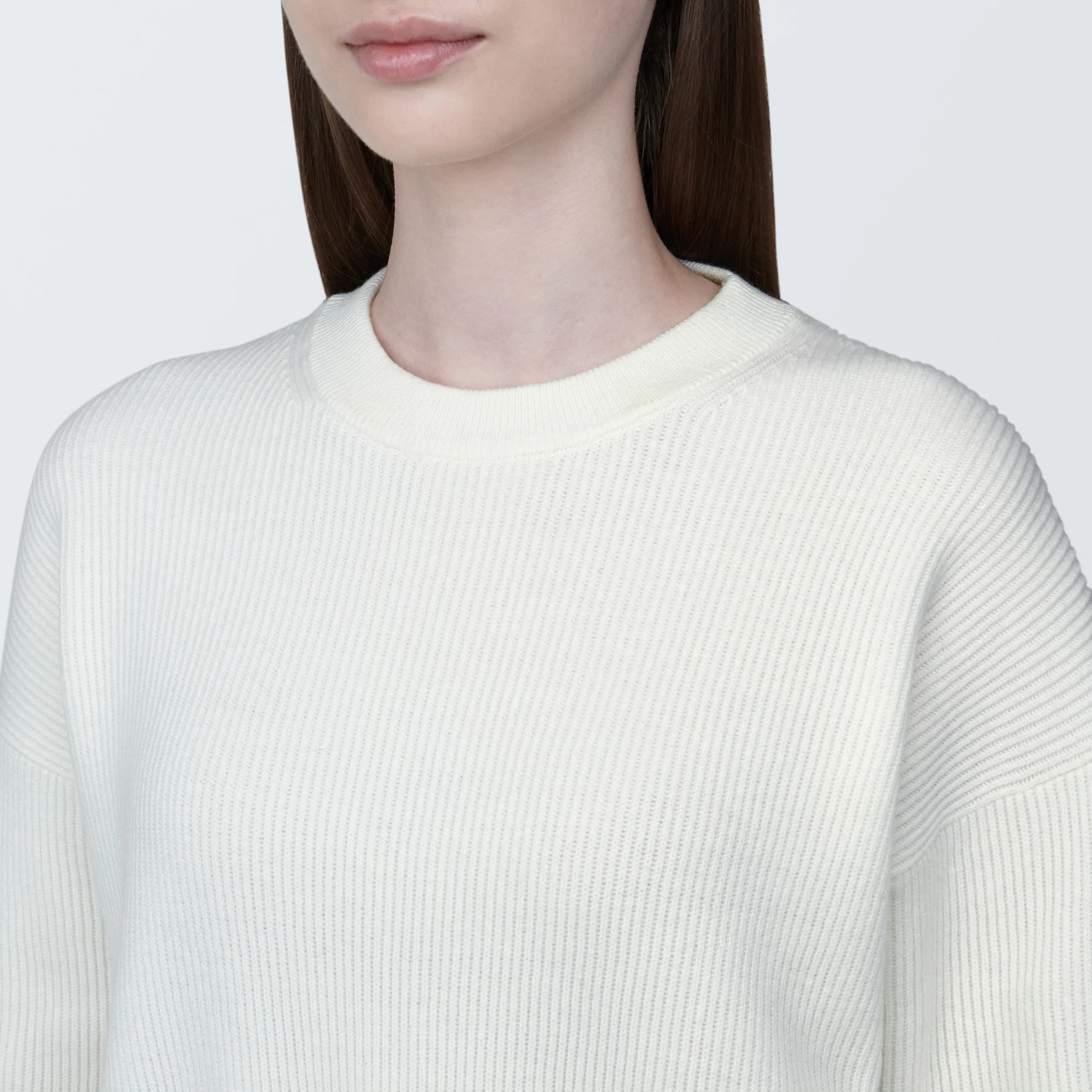 Women's Washable Rib Knit Short Sweater - Image 14