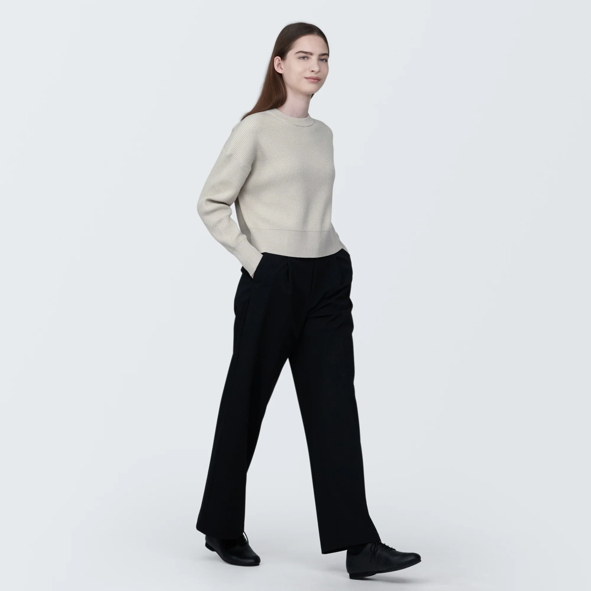 Women's Washable Rib Knit Short Sweater - Image 18