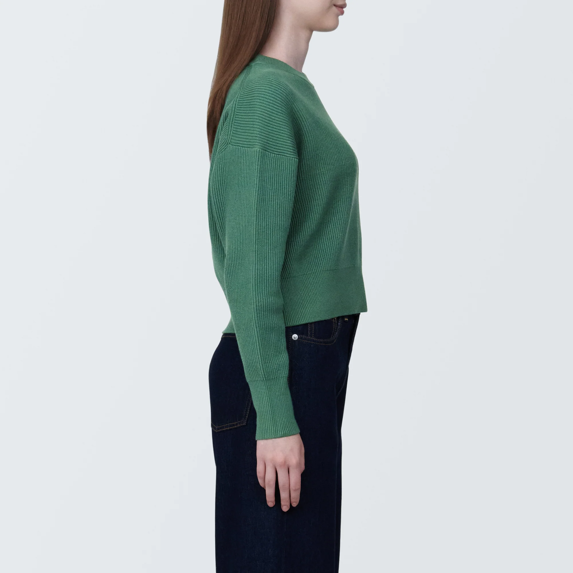Women's Washable Rib Knit Short Sweater - Image 33