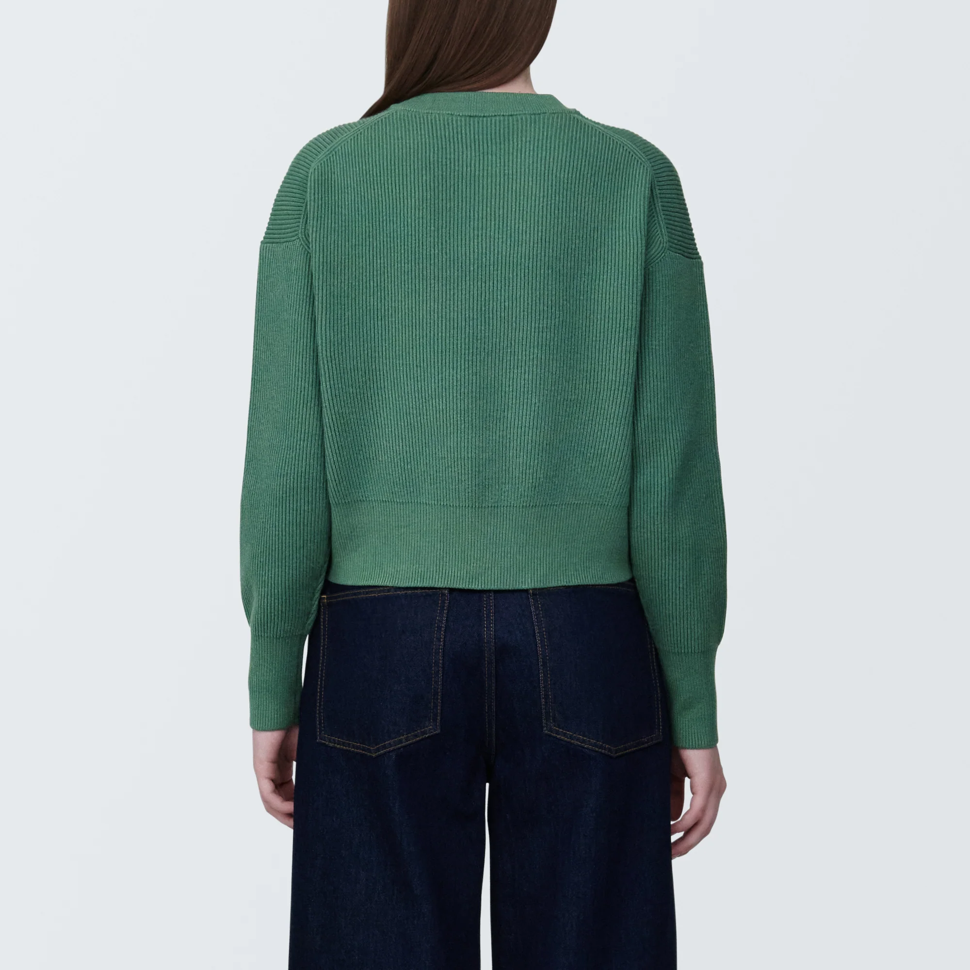 Women's Washable Rib Knit Short Sweater - Image 34