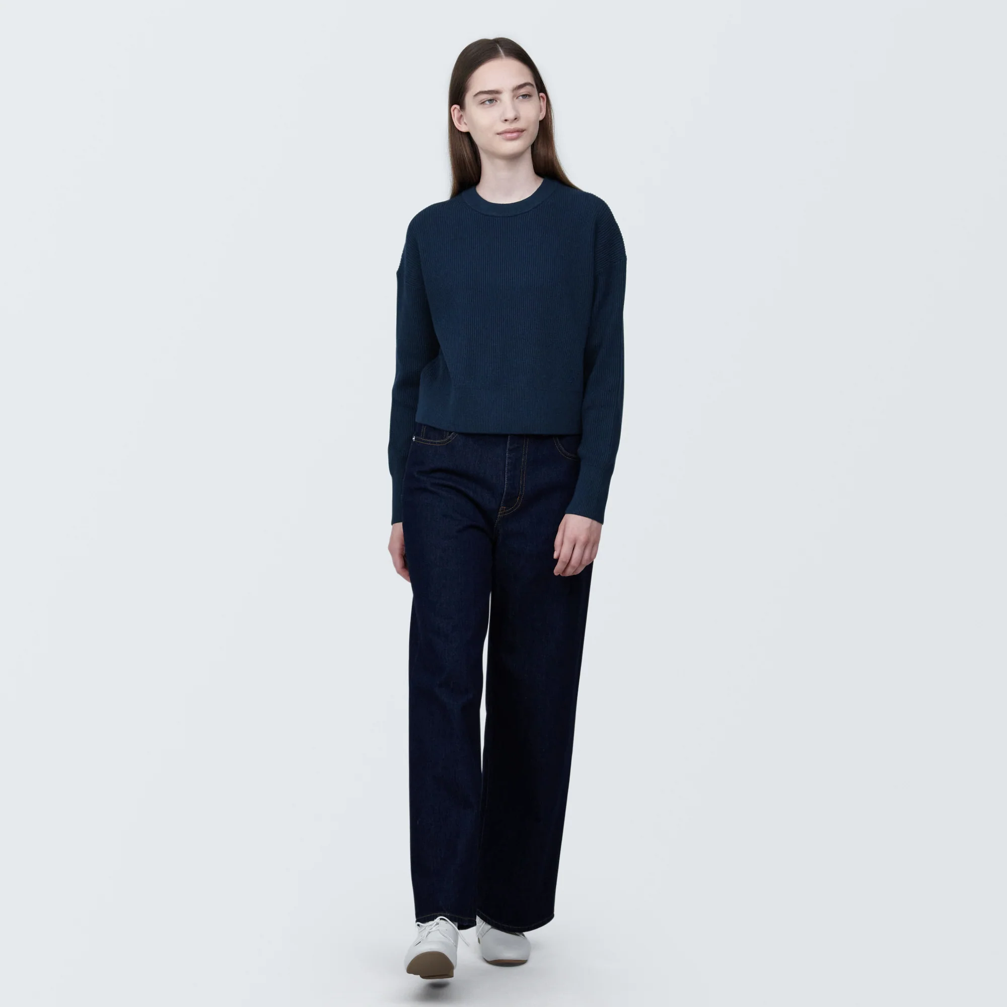Women's Washable Rib Knit Short Sweater - Image 39
