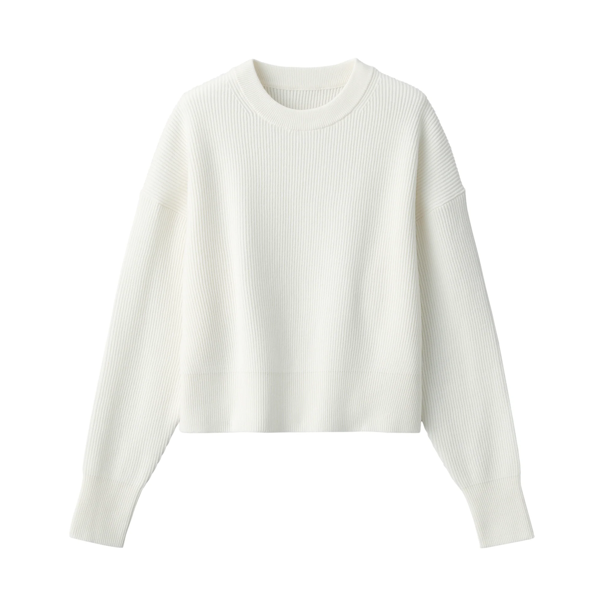 Women's Washable Rib Knit Short Sweater - Image 9