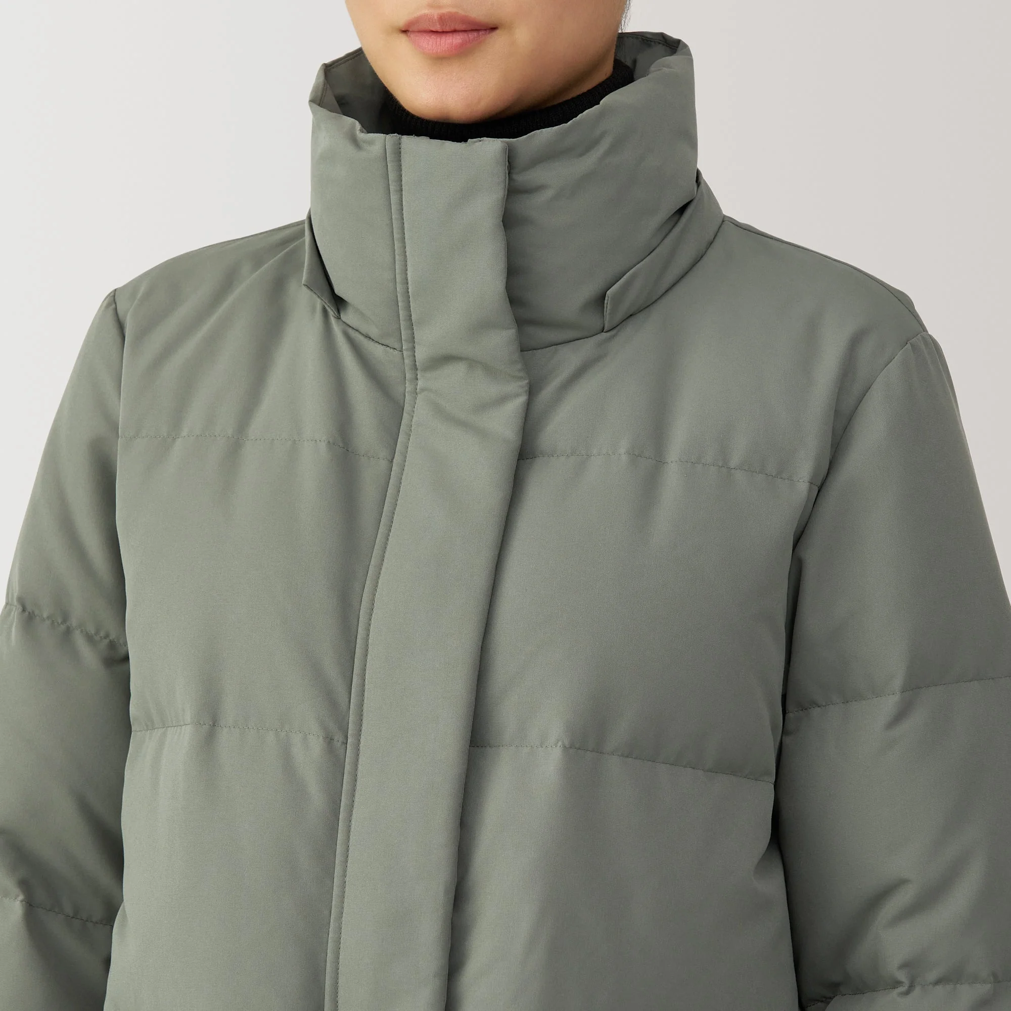 Women's Water Repellent Down Coat - Image 10