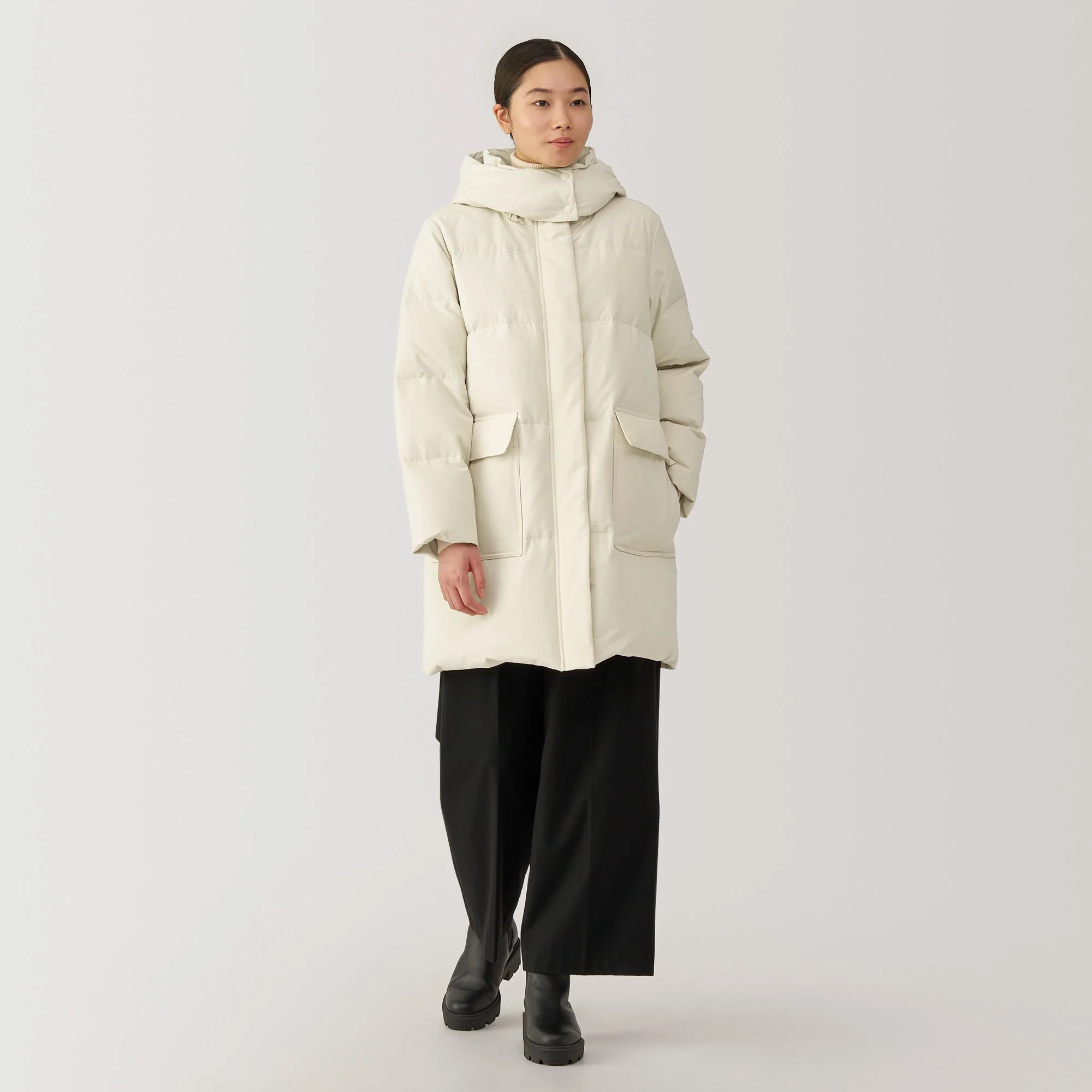 Women's Water Repellent Down Coat - Image 20