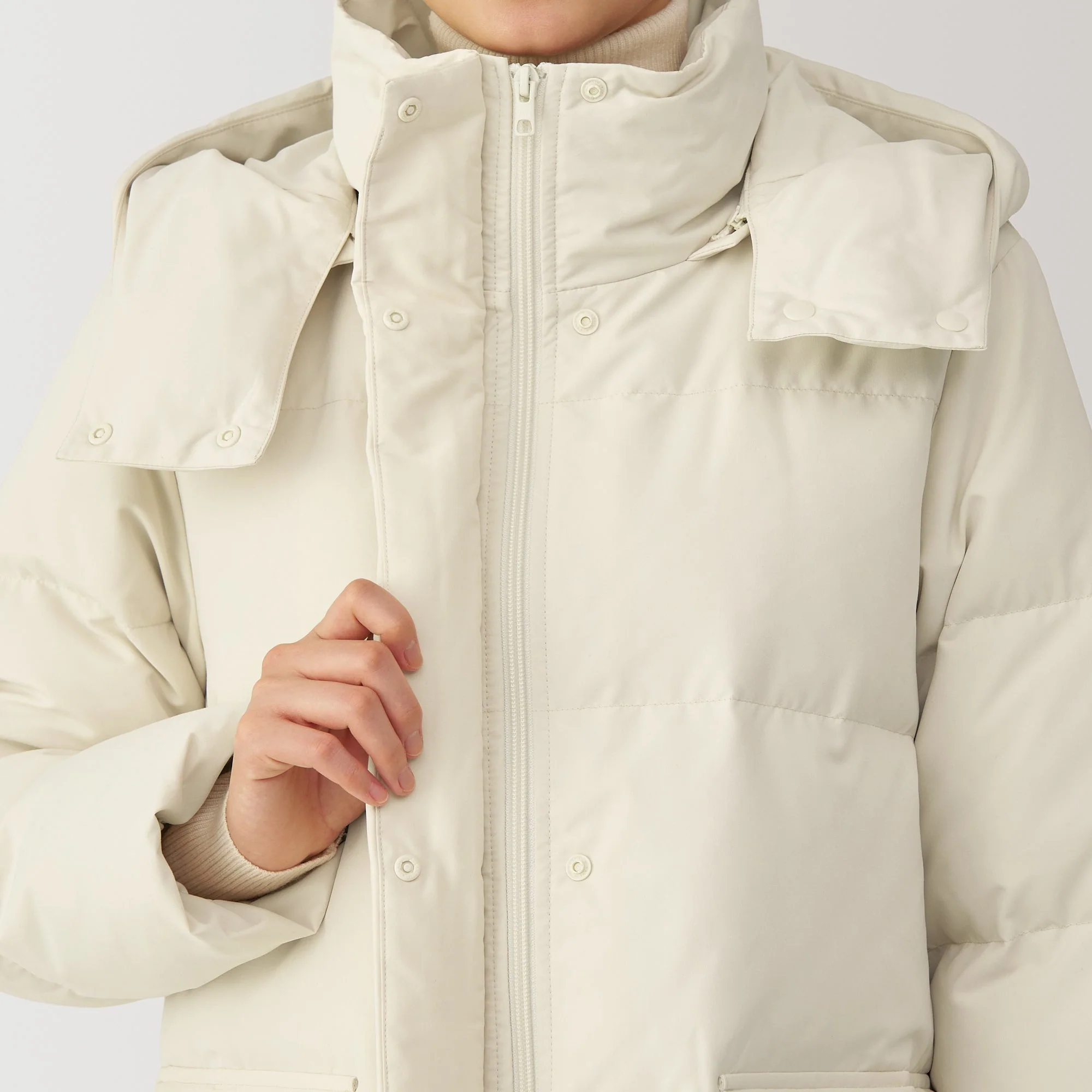 Women's Water Repellent Down Coat - Image 28