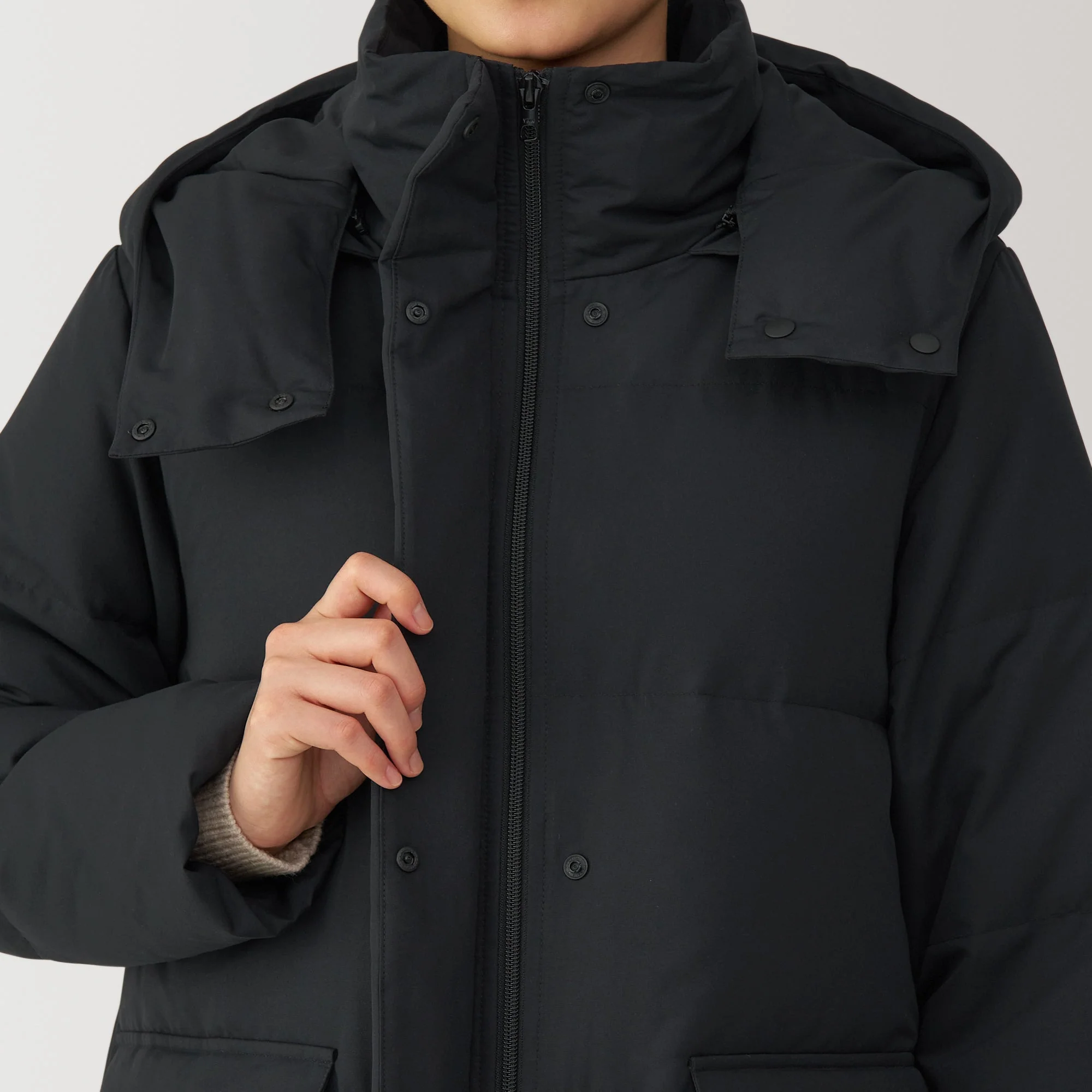 Women's Water Repellent Down Coat - Image 44