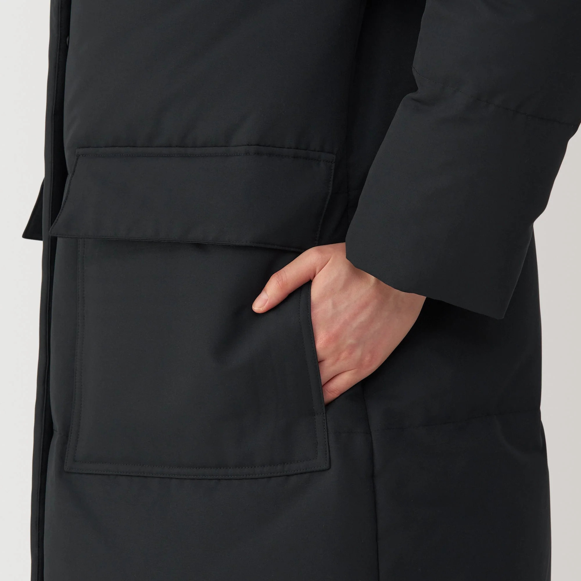 Women's Water Repellent Down Coat - Image 45