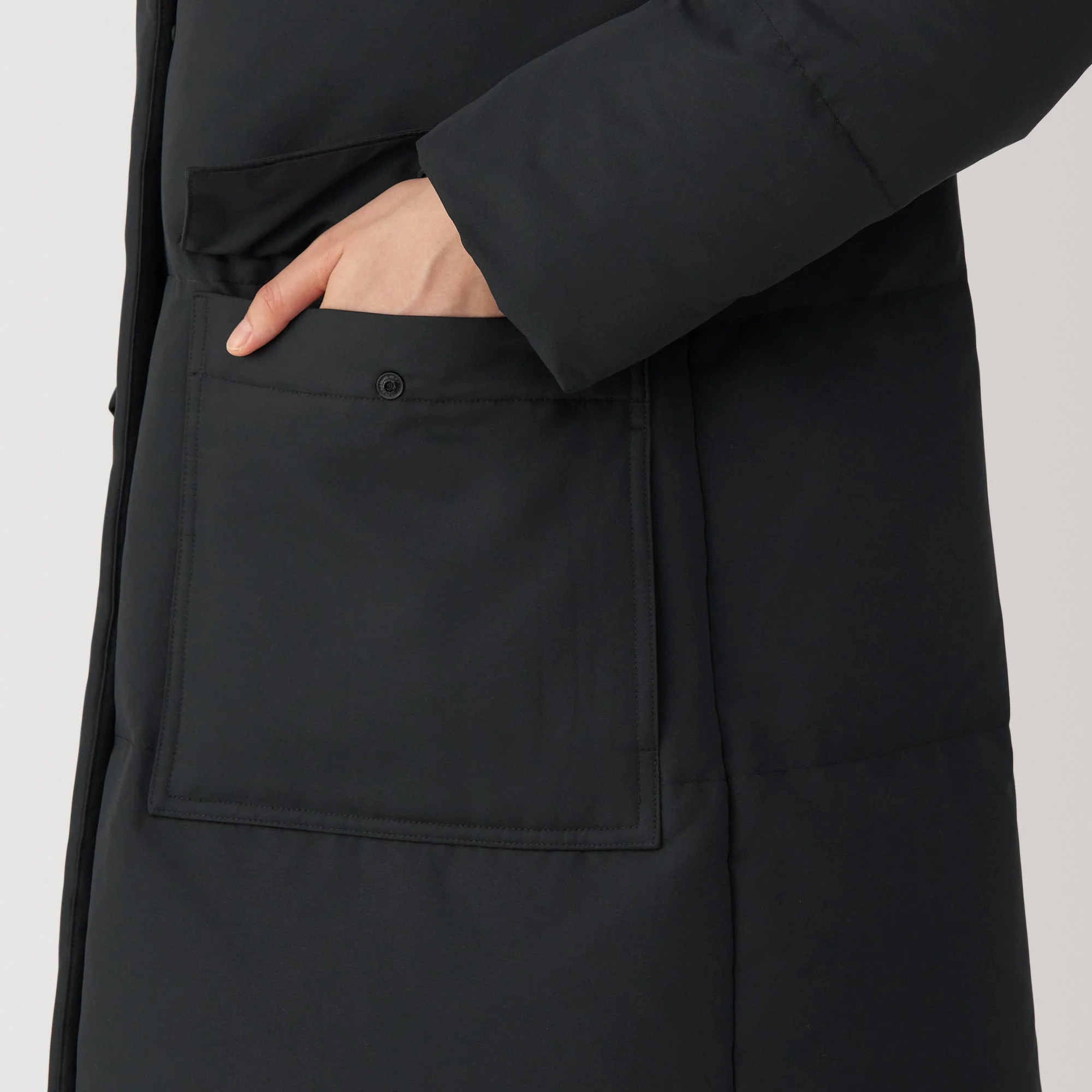 Women's Water Repellent Down Coat - Image 46