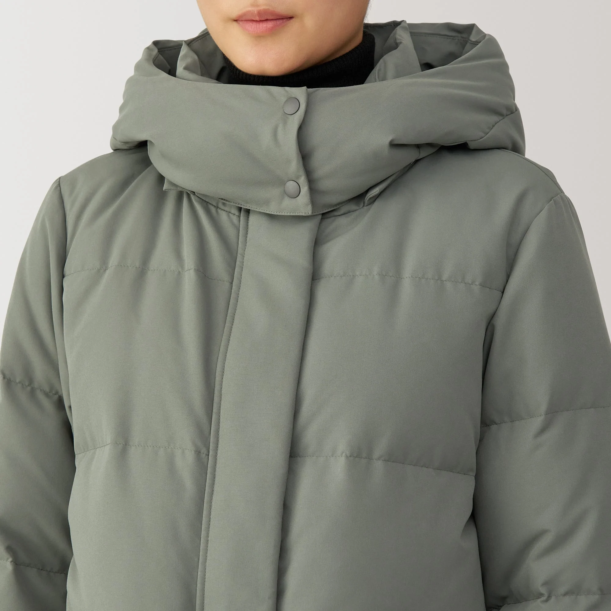 Women's Water Repellent Down Coat - Image 8