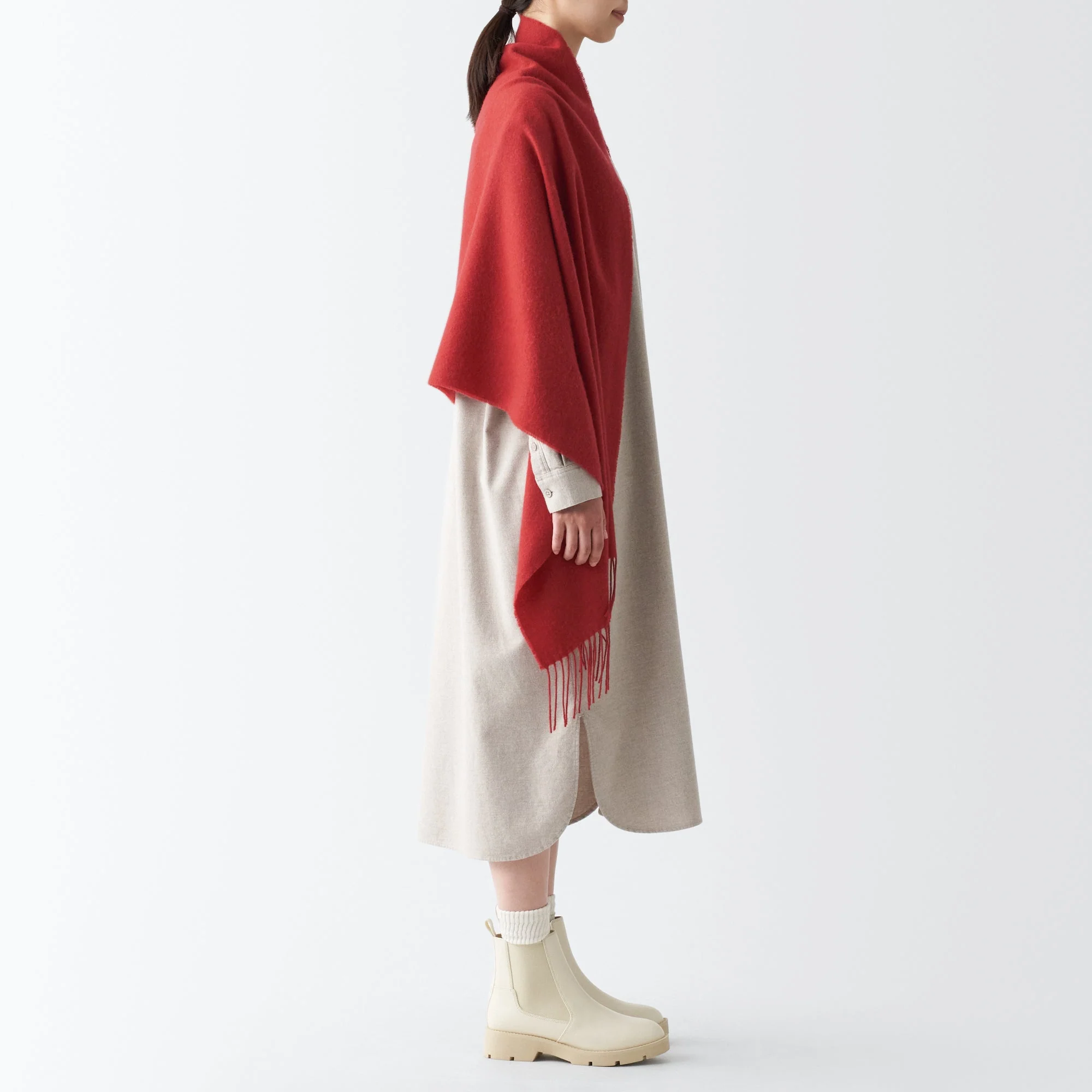 Wool 2-way Large Stole - Image 24