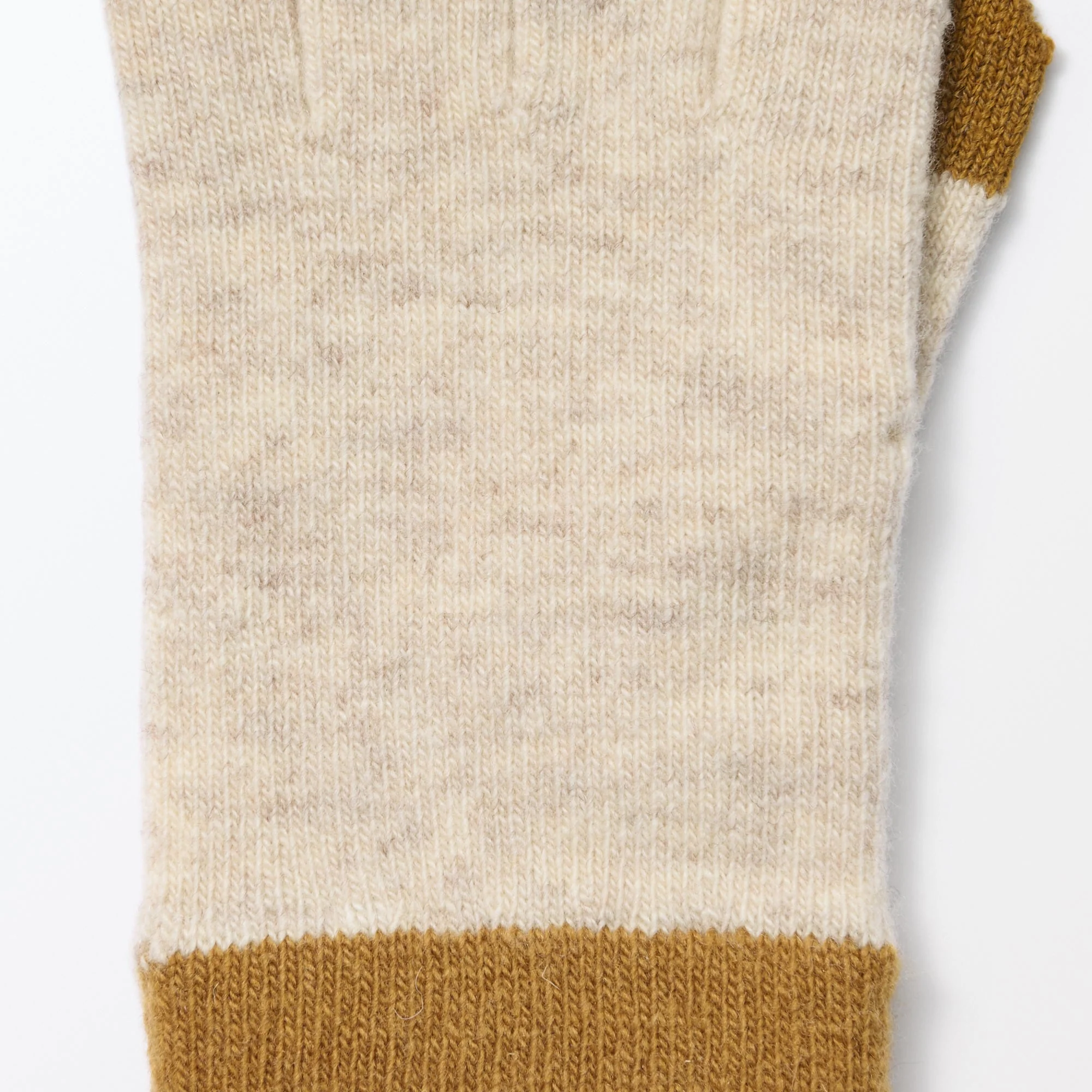 Wool Blend Touchscreen Bicolor Gloves - Image 10