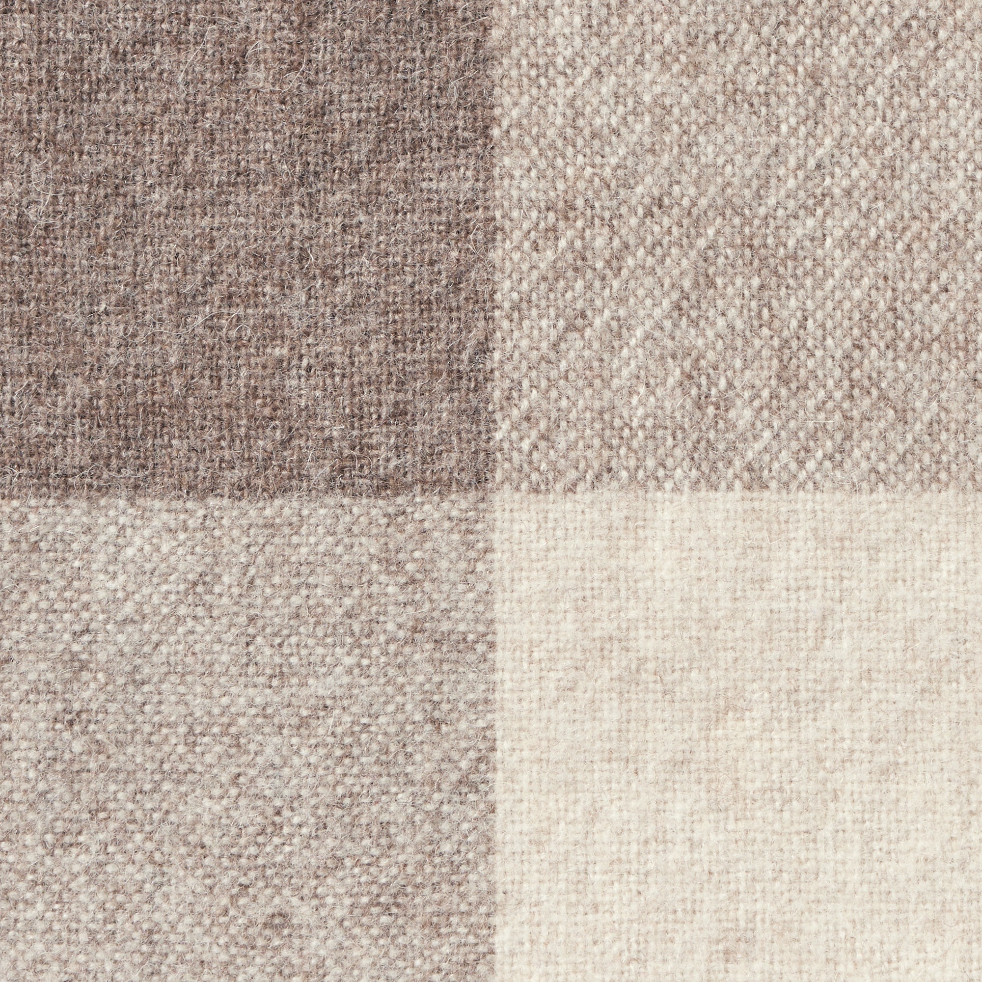 Wool Cushion Cover - Check (43 x 43 cm) - Image 3