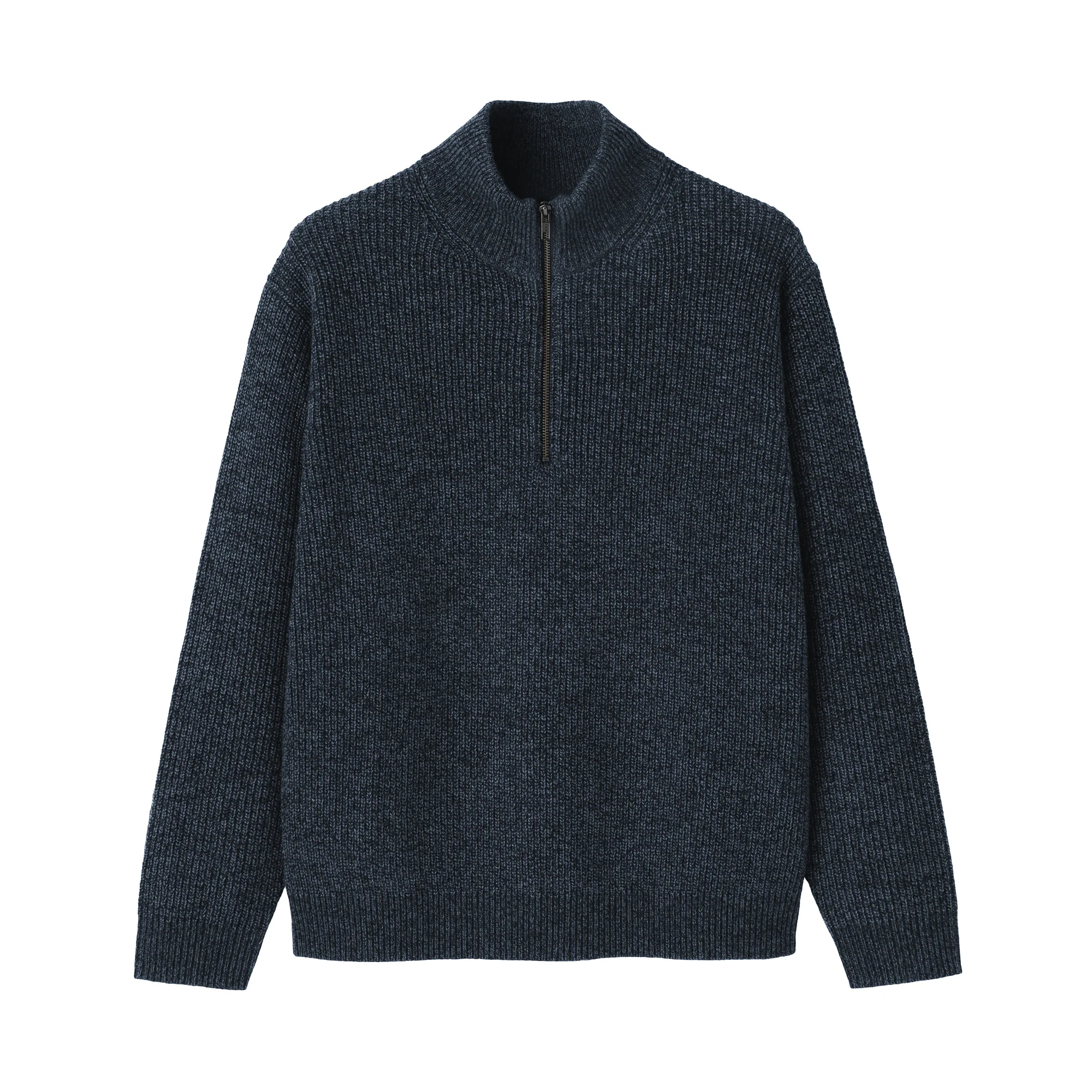 Wool Half Zip Sweater - Image 2