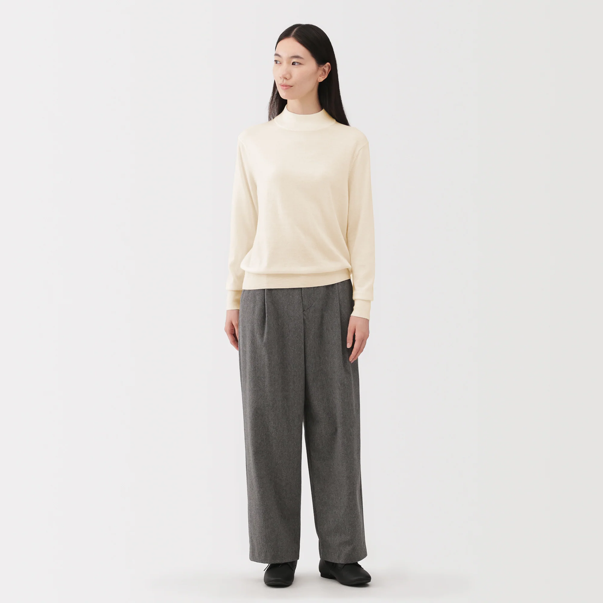 Wool High Neck Sweater - Image 12