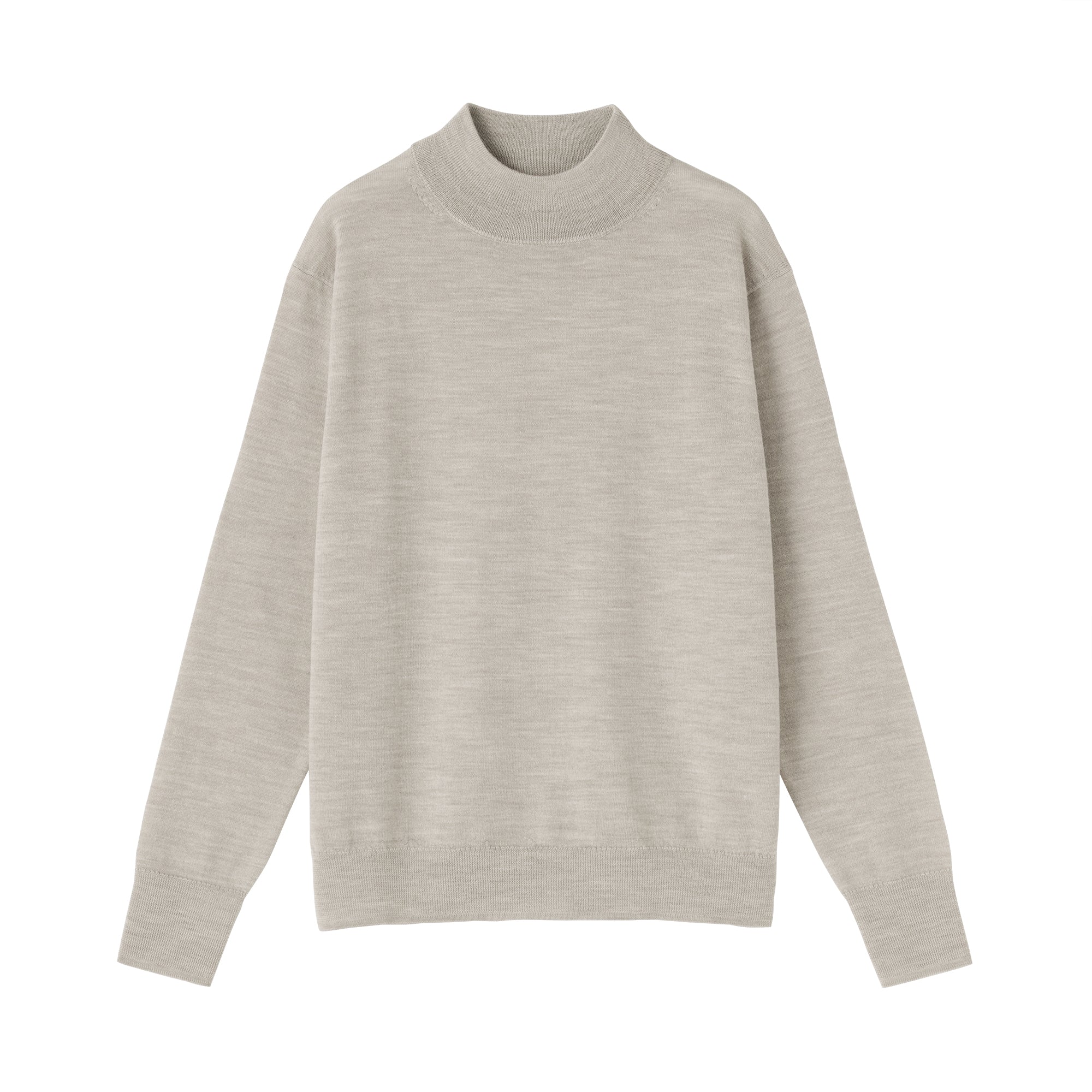 Wool High Neck Sweater - Image 34