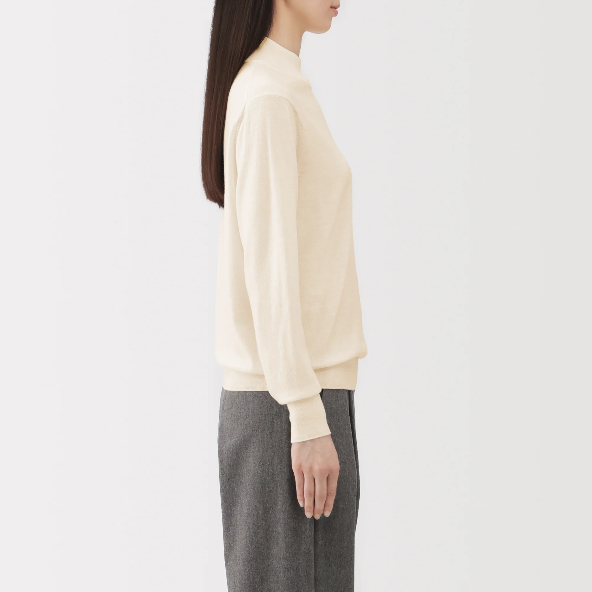 Wool High Neck Sweater - Image 53
