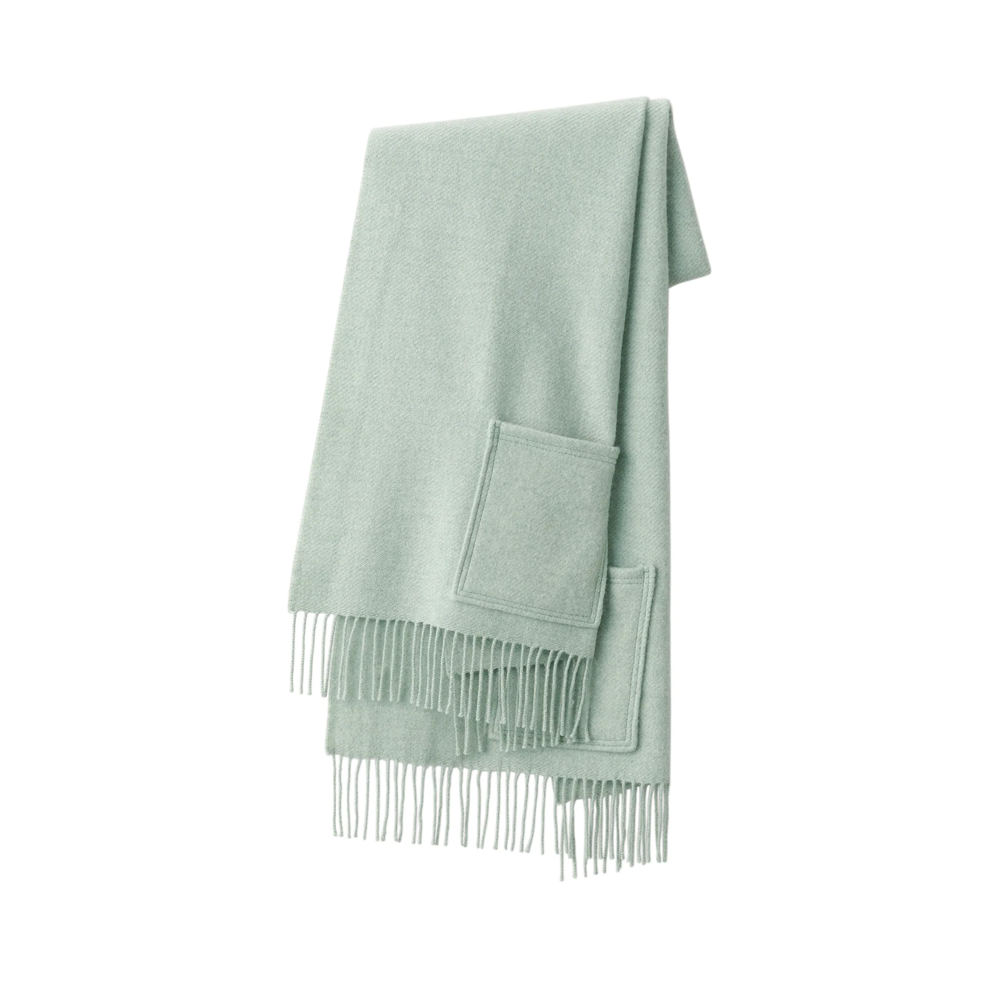 Wool Stole with Pocket - Image 7