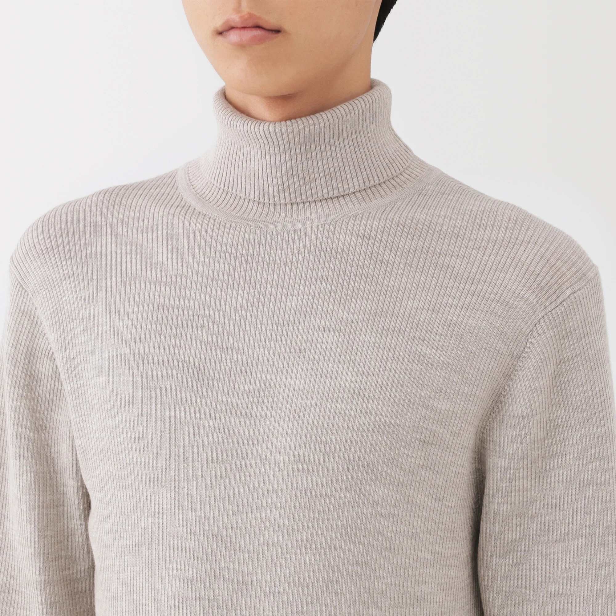 Wool Turtleneck Sweater - Image 25