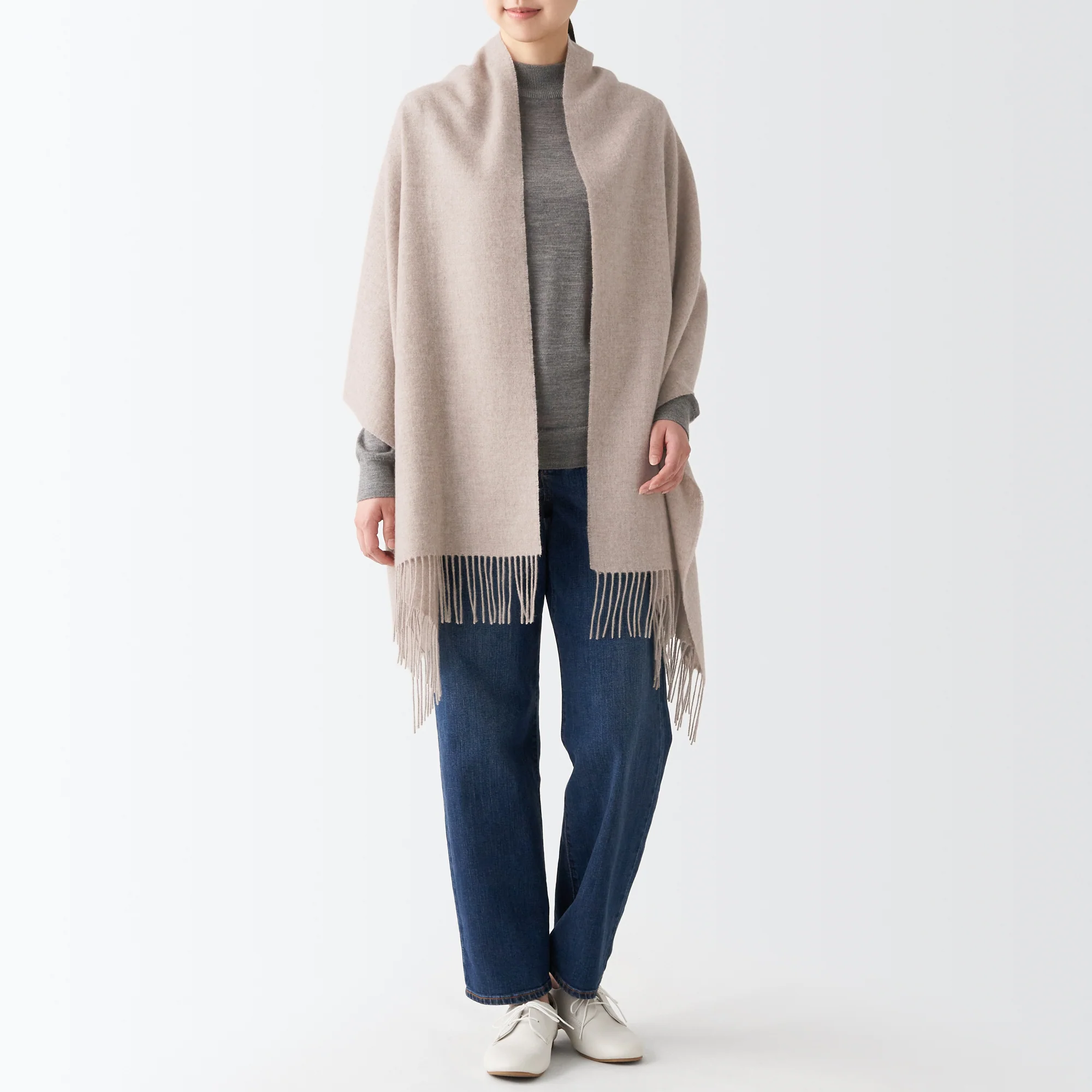 Wool Woven Stole 60 x 200 cm - Image 34