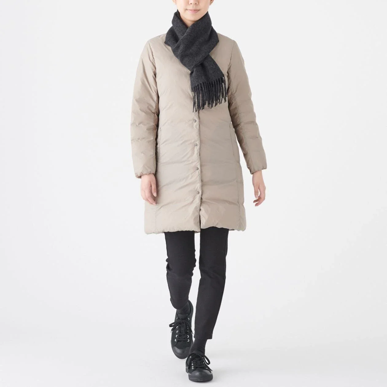 Woven Wool Scarf 30 x 180 cm - Image 26