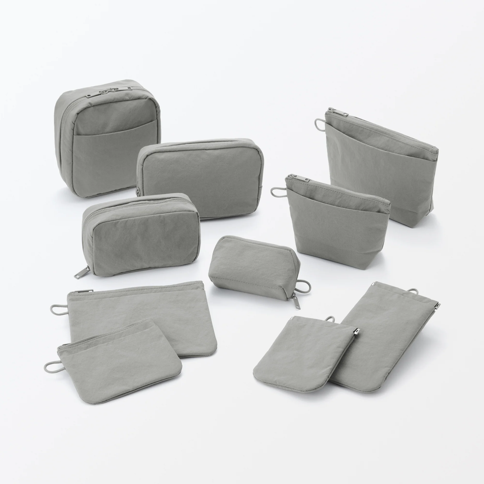 Wrinkled Nylon Flat Pouch - Medium - Image 12